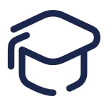 Square Academic Cap 2 SVG Icon